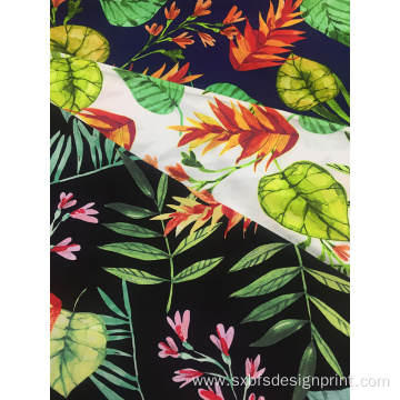 Rayon Poplin Air-jet 45s Printing Fabric Broad Width